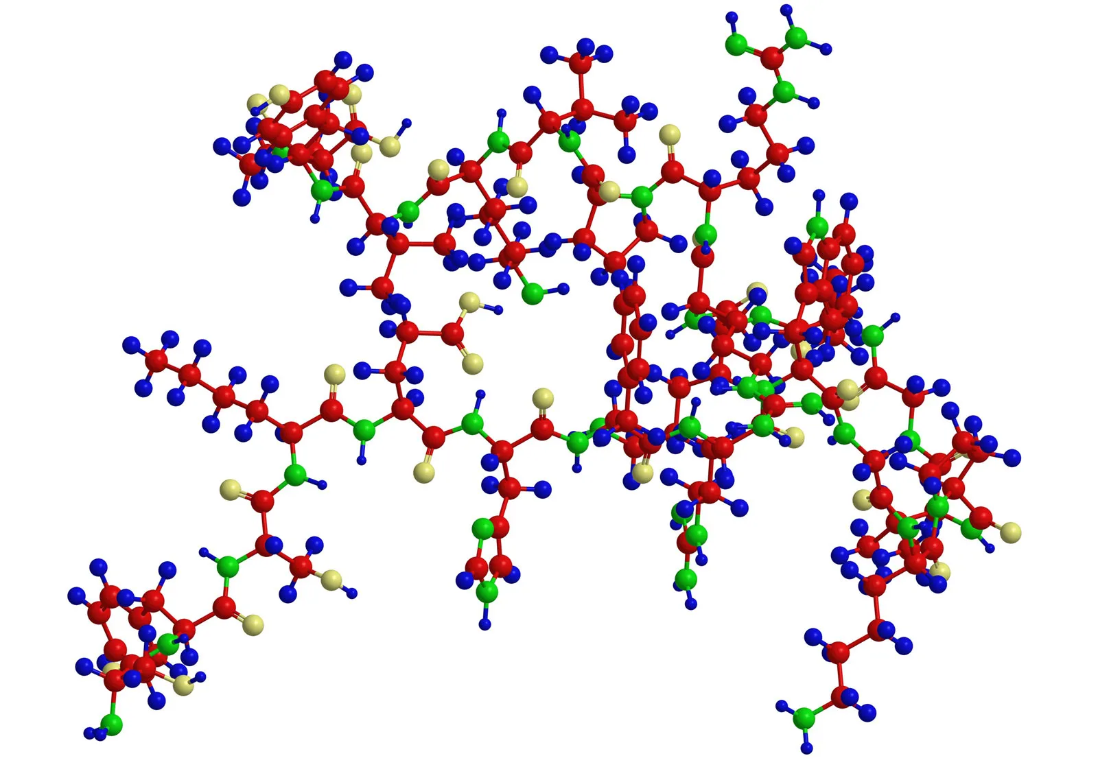 Illustration of protein structure
